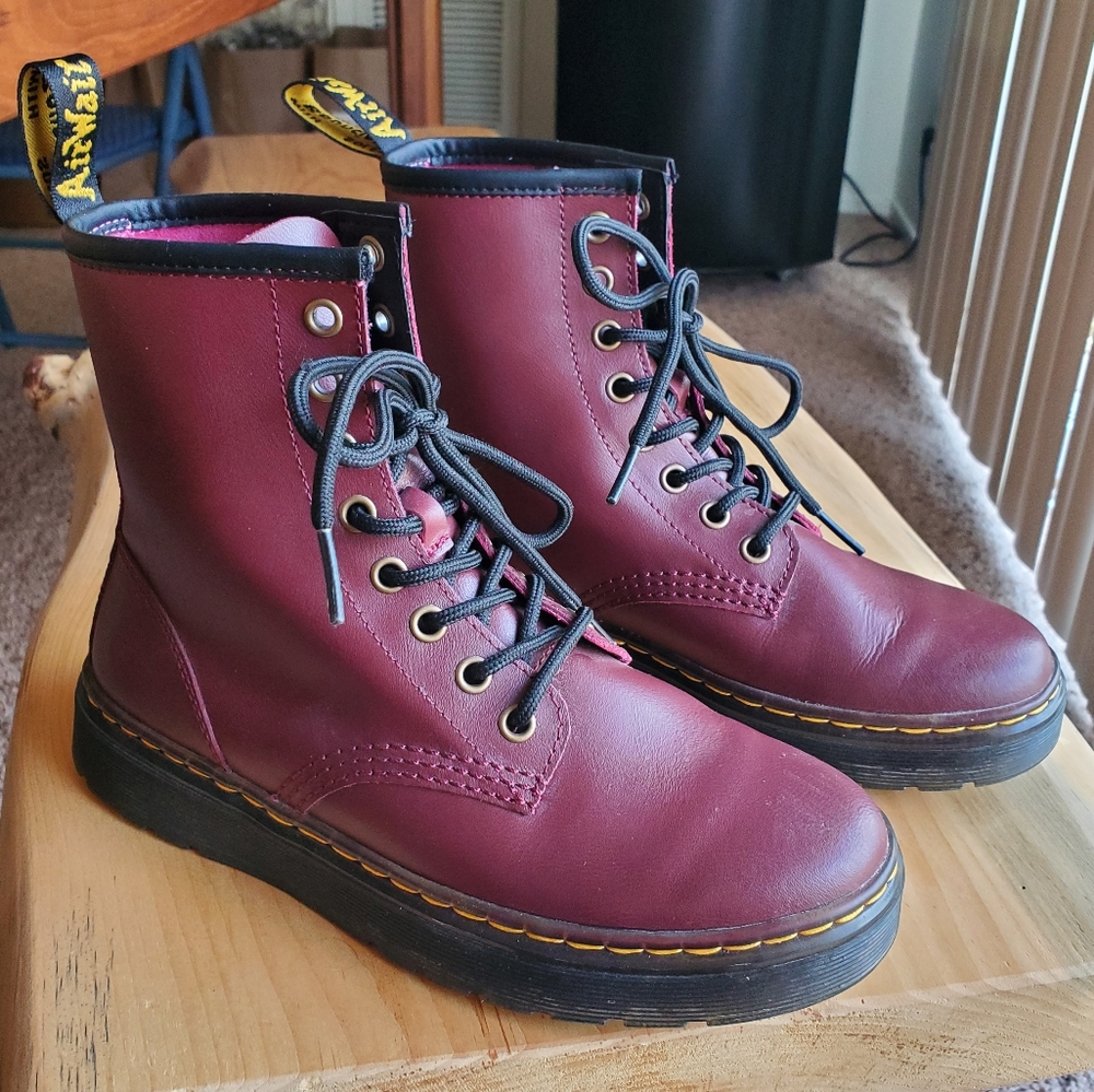Dr. Martens Zavala Leather Combat Boot